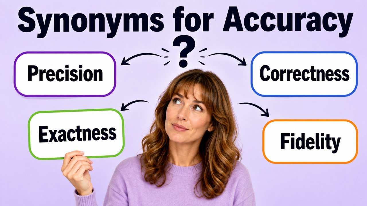 synonyms for accuracy