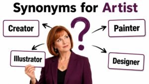 synonyms for artist