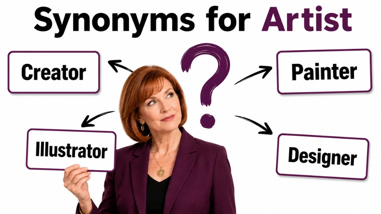 synonyms for artist