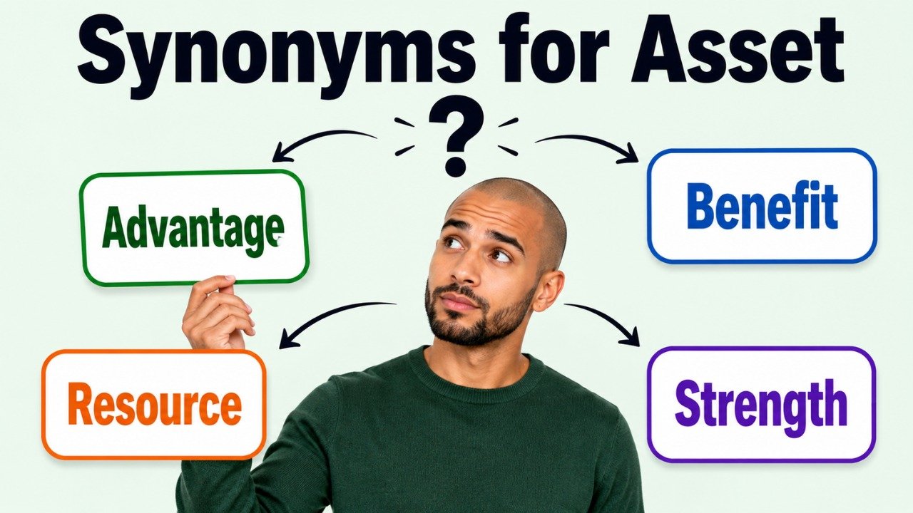 synonyms for asset