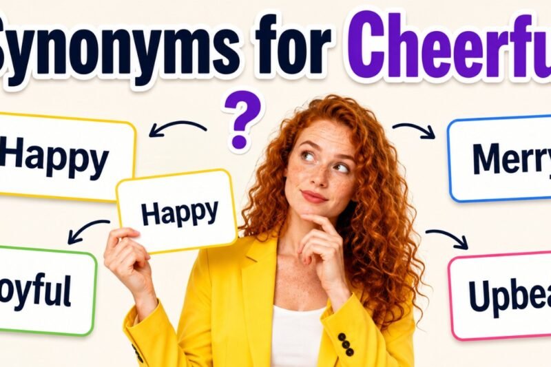 synonyms for cheerful