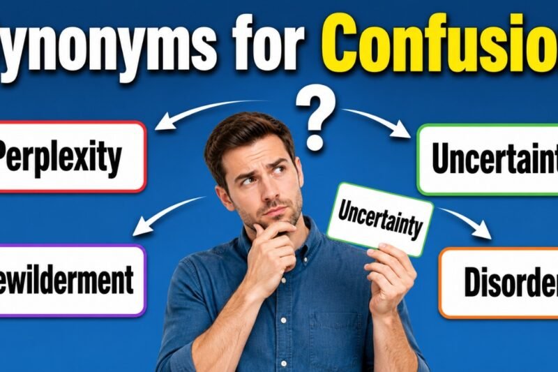 30+ Synonyms for Confusion: Usage, Context & Examples