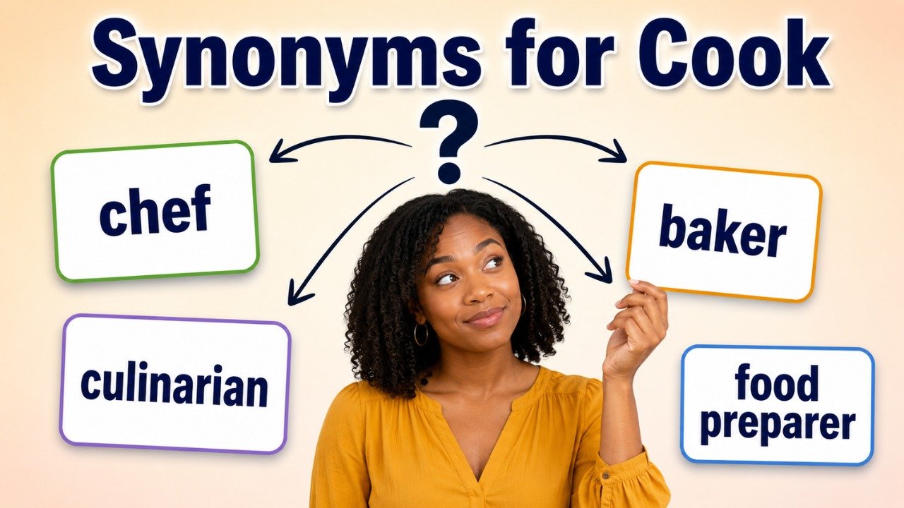 synonyms for cook