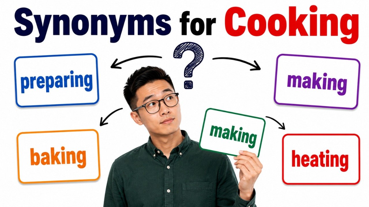 synonyms for cooking