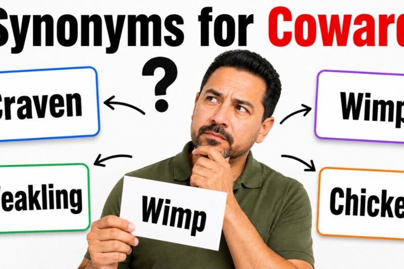 45+ Synonyms for Coward: Meanings, Uses & Word Choices