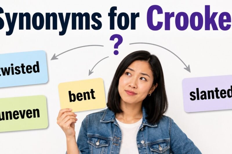 48+ Synonyms for Crooked: Meanings, Uses & Word Choices