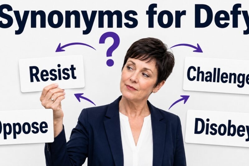 46+ Synonyms for Defy: Strong Word Choices & Examples