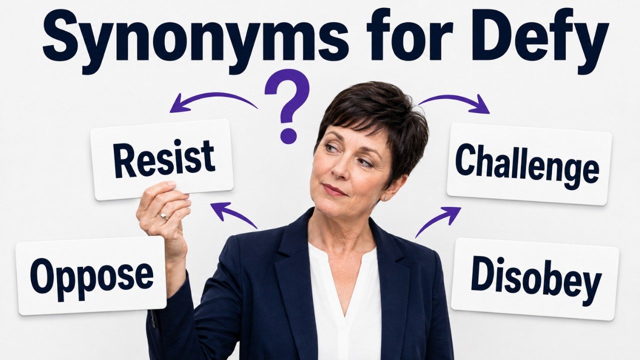 synonyms for defy