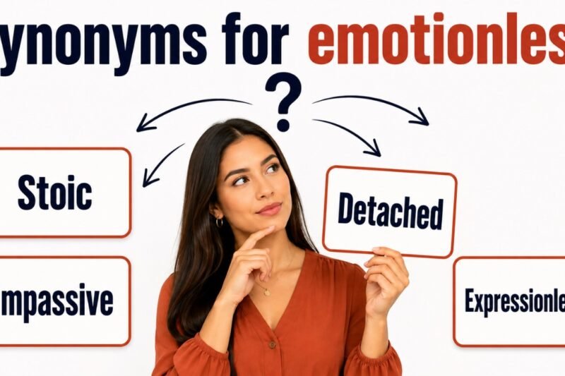 35+ Synonyms for Emotionless: Usage, Context & Examples