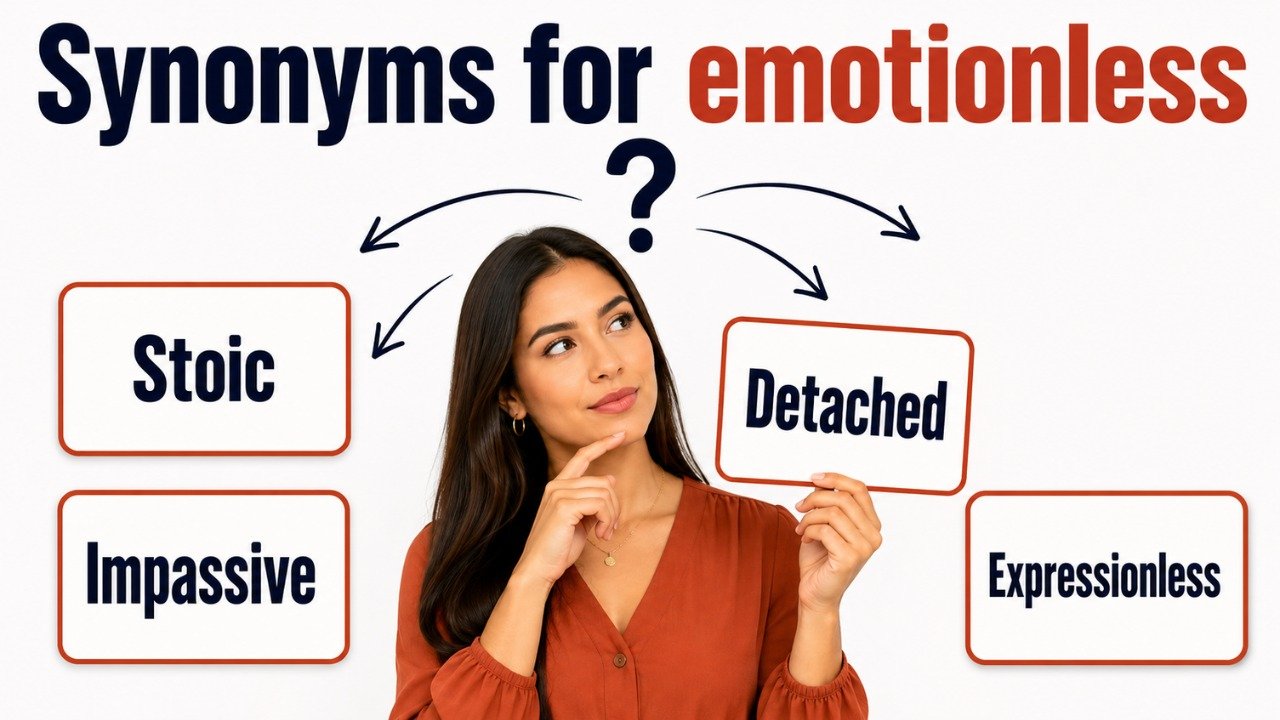 synonyms for emotionless