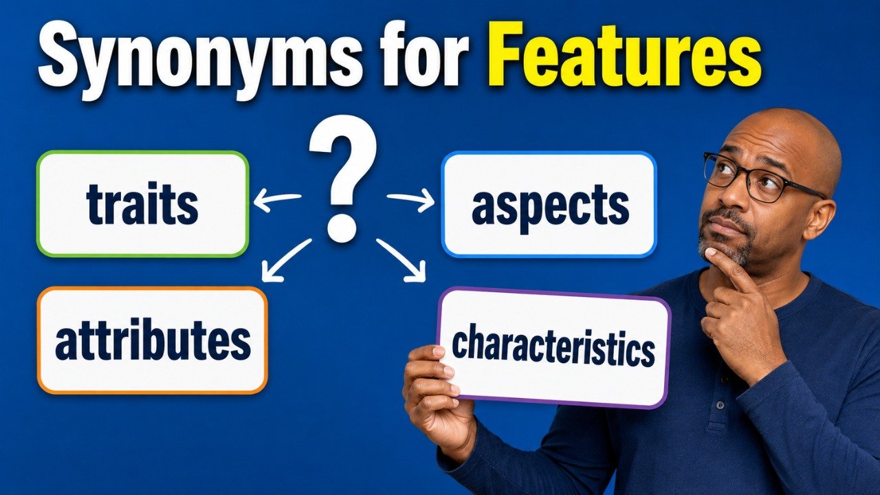synonyms for features