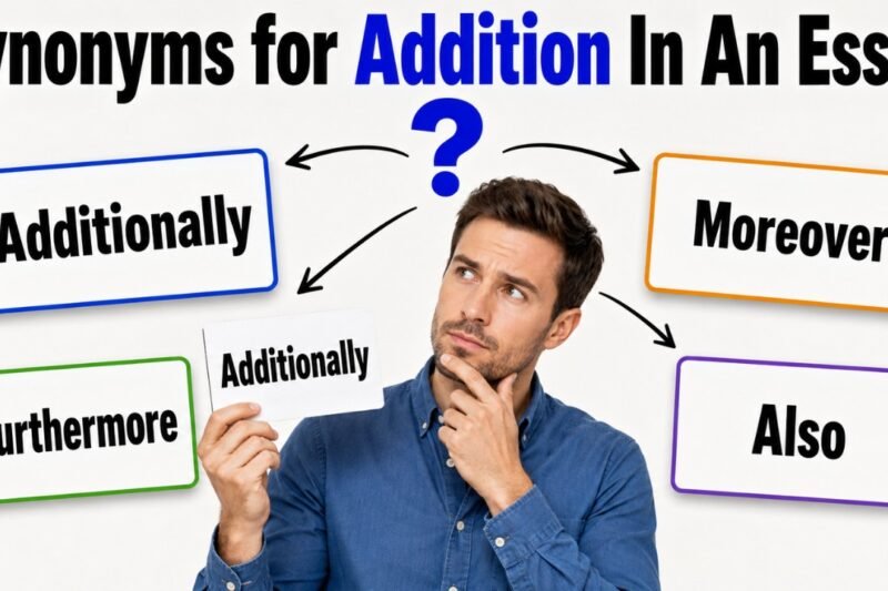 30+ Synonyms for In Addition in an Essay: Usage, Context & Examples