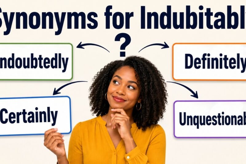 40+ Synonyms for Indubitably: Meaning, Examples & Best Uses