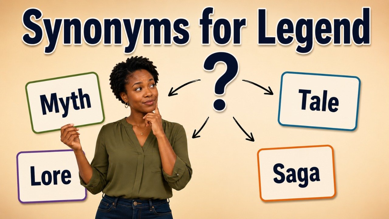 synonyms for legend
