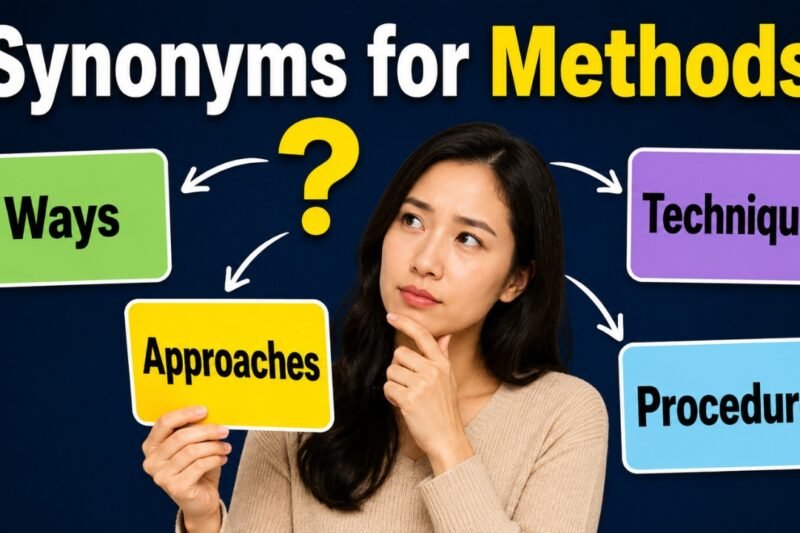 44+ Synonyms for Methods: Meanings, Uses & Word Choices