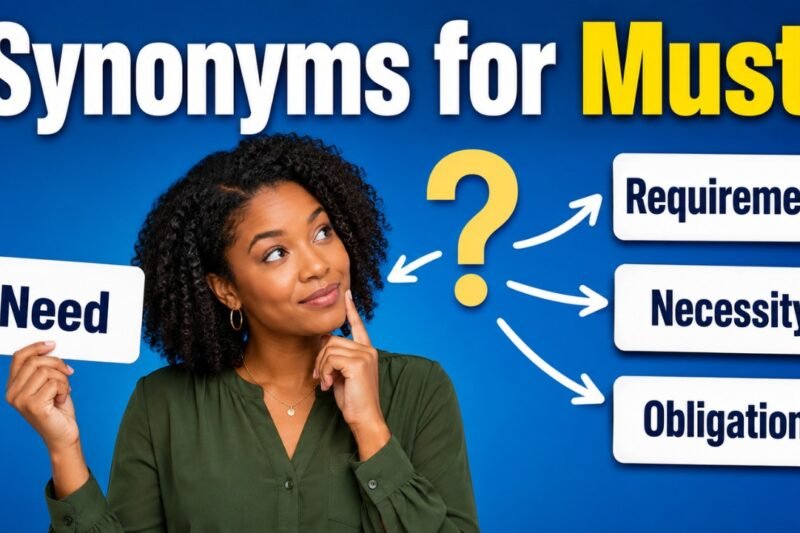 34+ Synonyms for Must: Usage, Context & Examples