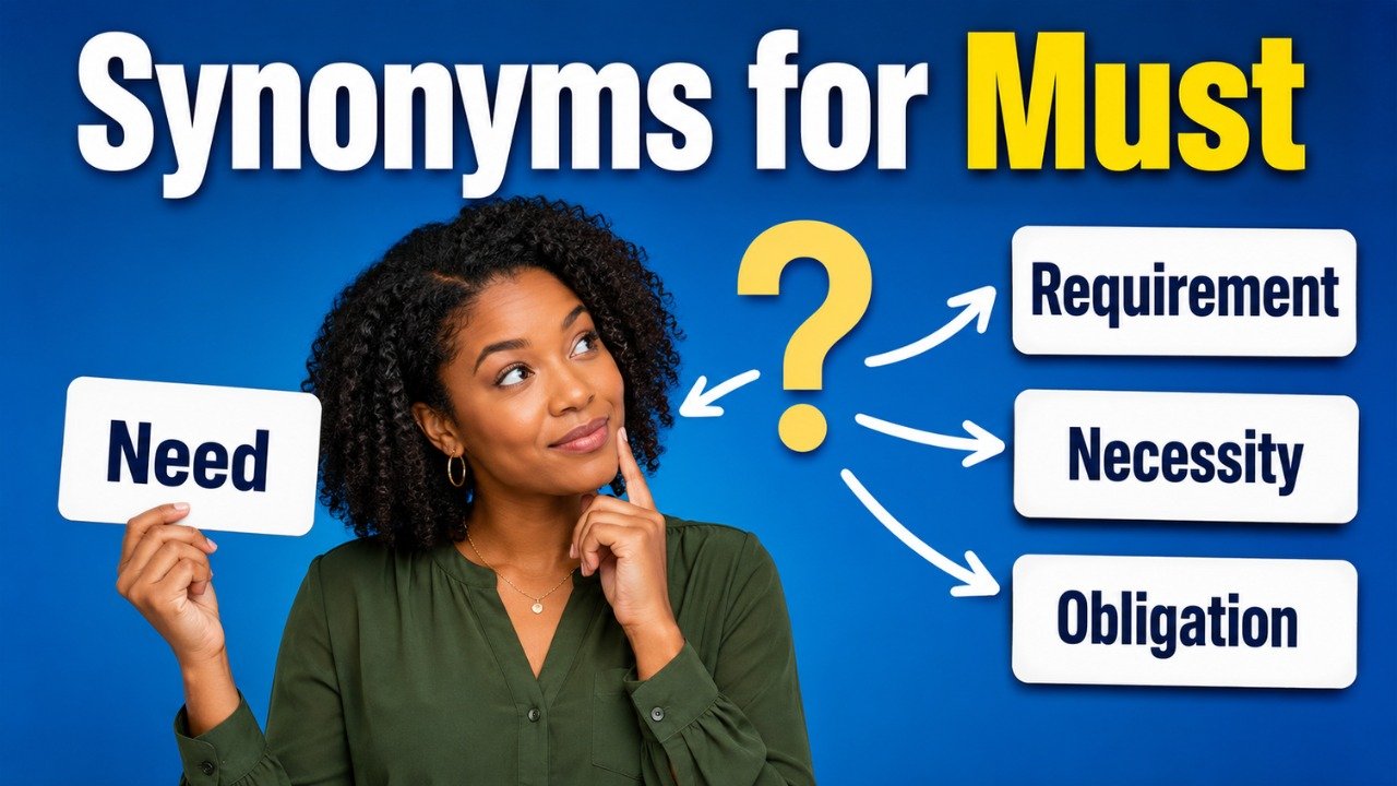 synonyms for must