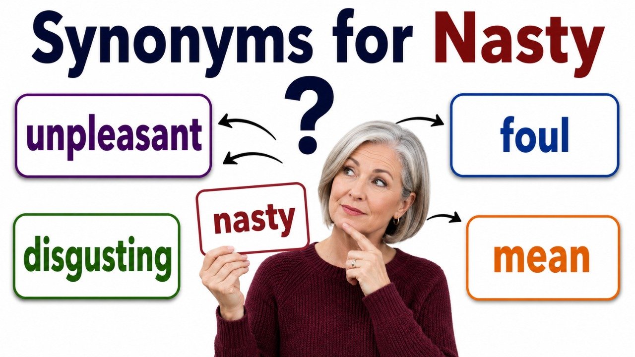 synonyms for nasty