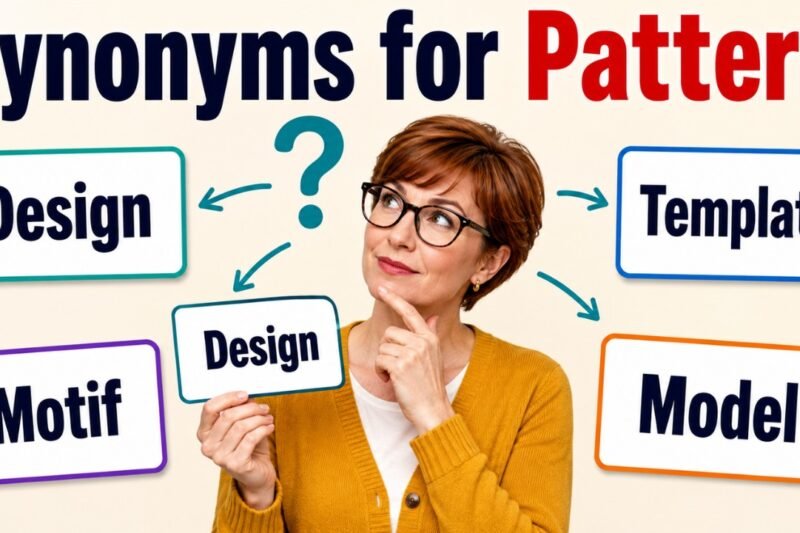 45+ Synonyms for Pattern: Meanings, Uses & Word Choices