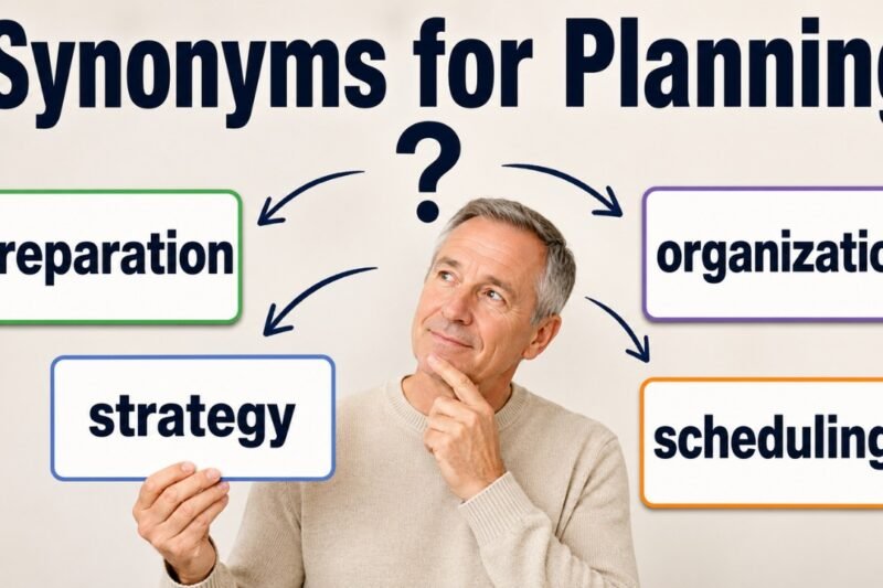 35+ Synonyms for Planning: Meanings, Context & Clear Examples