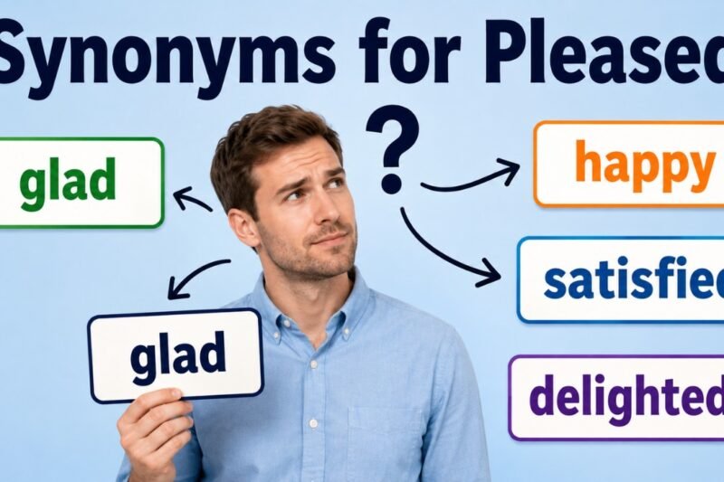 30+ Synonyms for Pleased: Meanings, Context & Clear Examples
