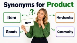 synonyms for product