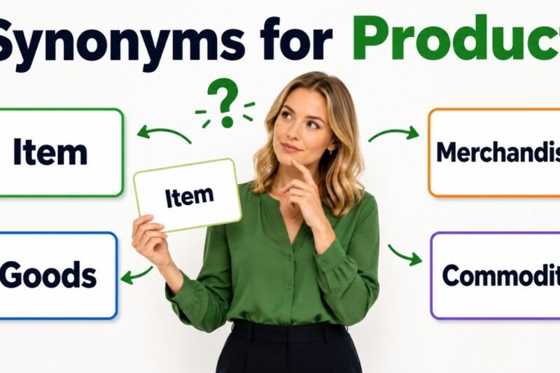 40+ Synonyms for Product: Meaning, Examples & Best Uses