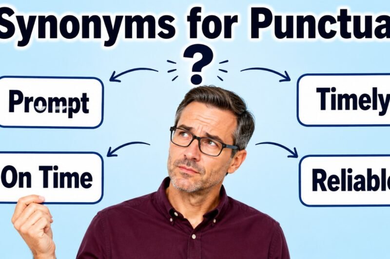 30+ Synonyms for Punctual: Meanings, Context & Clear Examples