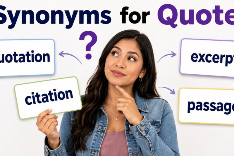 46+ Synonyms for Quote: Meaning, Examples & Best Uses
