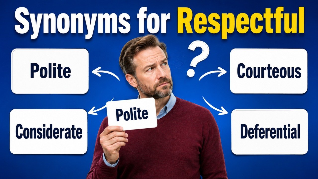 synonyms for respectful