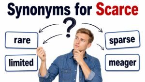 synonyms for scarce