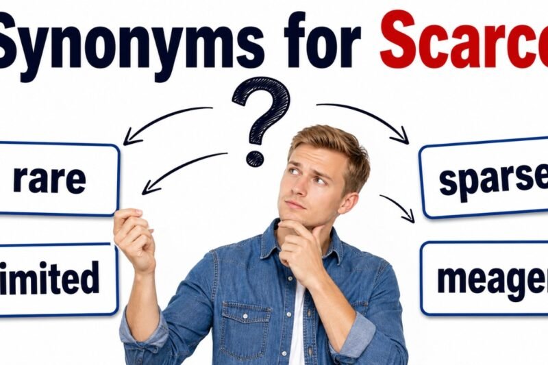 30+ Synonyms for Scarce: Meanings, Context & Clear Examples