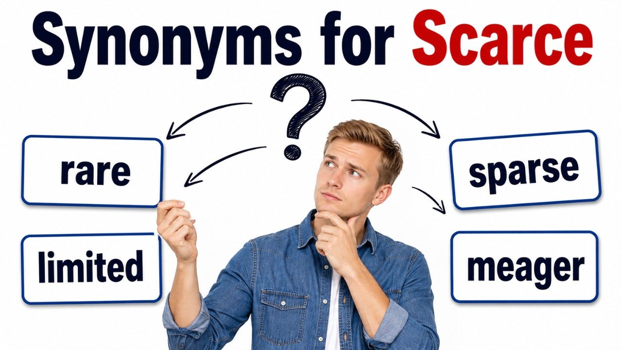 synonyms for scarce
