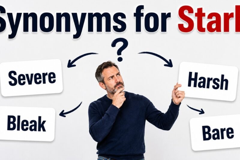 synonyms for stark