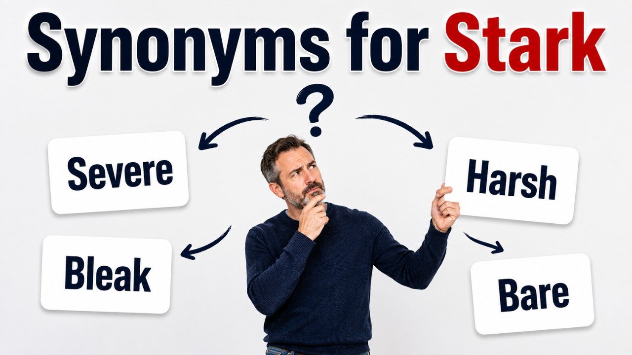 synonyms for stark