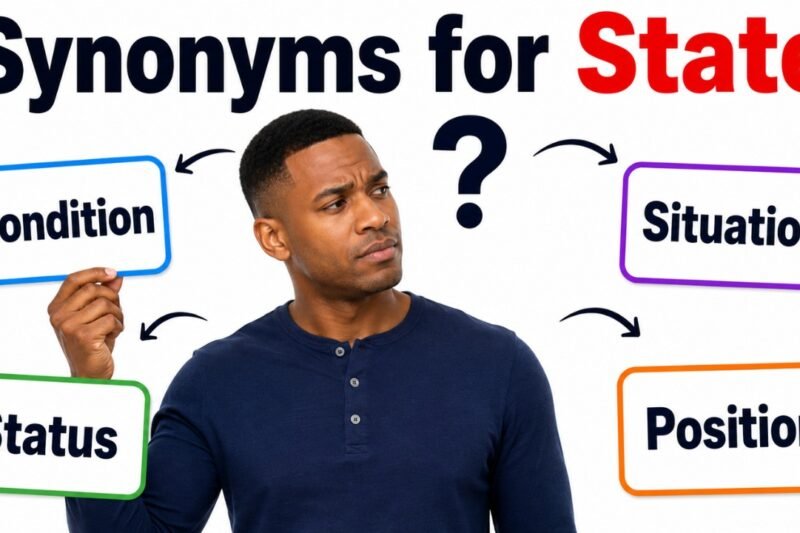 38+ Synonyms for State: Usage, Context & Examples