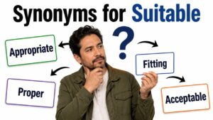 synonyms for suitable