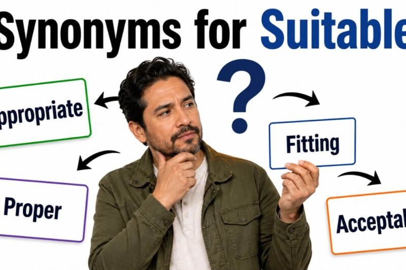 46+ Synonyms for Suitable: Strong Word Choices & Examples