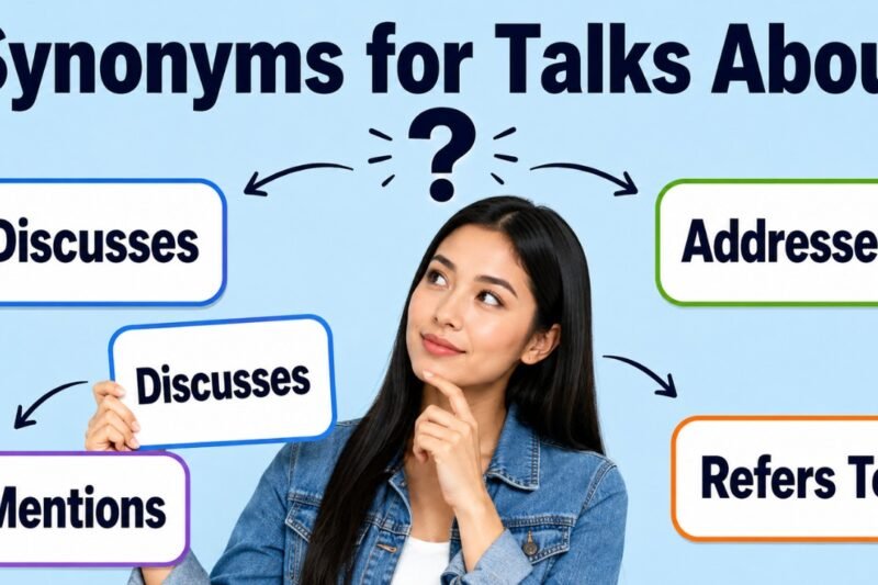 45+ Synonyms for Talks About: Meanings, Uses & Word Choices