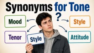 synonyms for tone