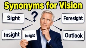 synonyms for vision