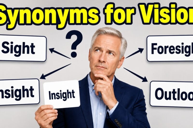 46+ Synonyms for Vision: Strong Word Choices & Examples