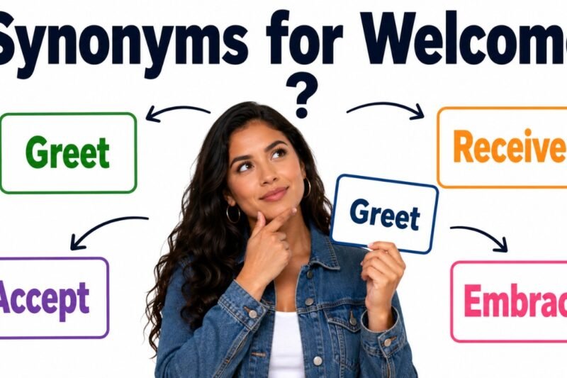 46+ Synonyms for Welcome: Strong Word Choices & Examples