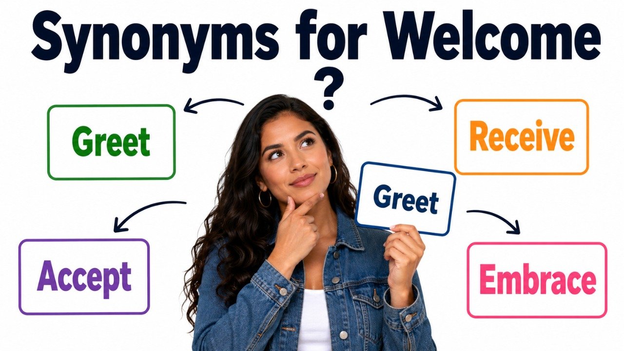 synonyms for welcome