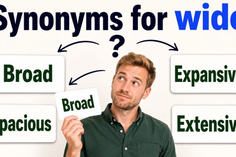 30+ Synonyms for Wide: Meanings, Context & Clear Examples