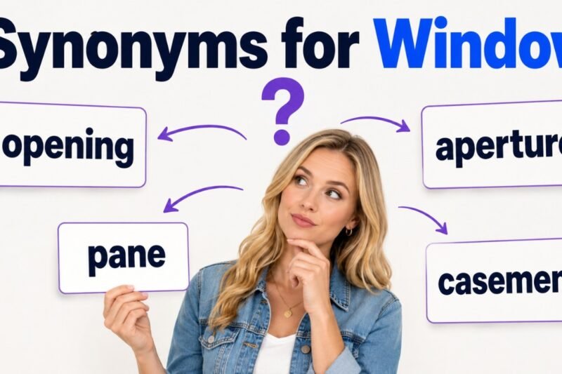 30+ Synonyms for Window: Meanings, Context & Clear Examples